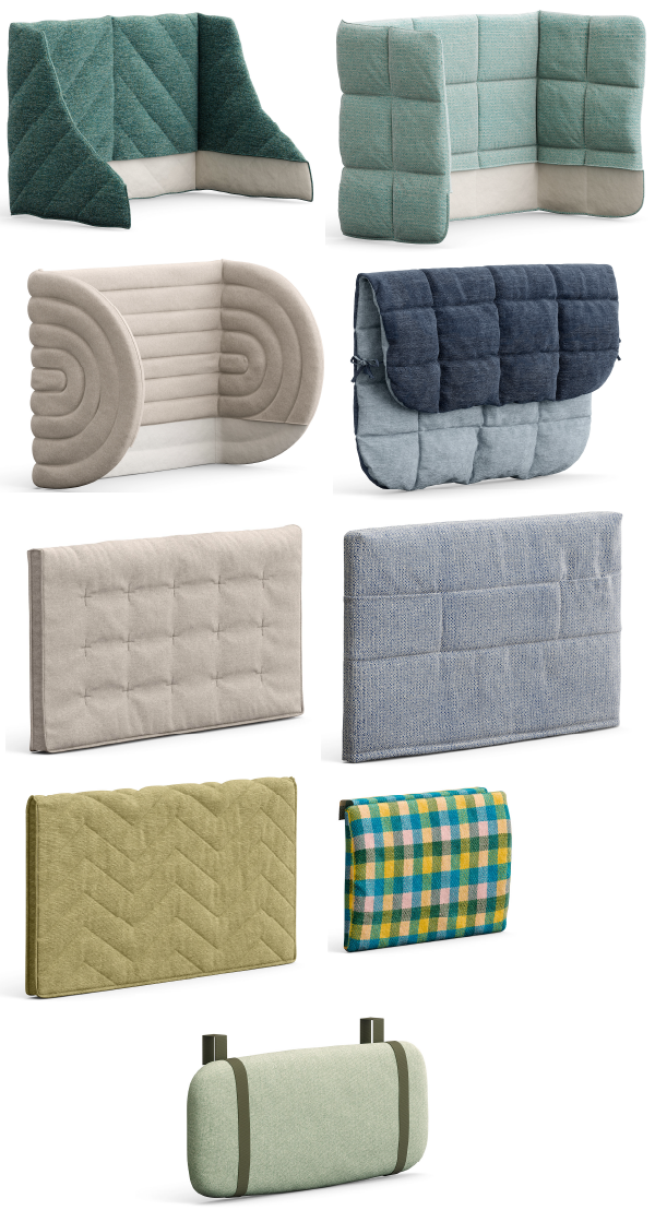 Hoofdborden bed Letto Nuk BedHabits